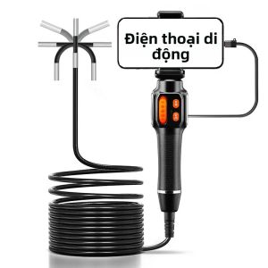 Ống Nội Soi Độ Phân Giải Cao 1080P Tích Hợp Camera Điện Thoại Di Động Để Phát Hiện Đường Ống Điều Hòa Ô Tô Chống Nước Chiều Dài 1m