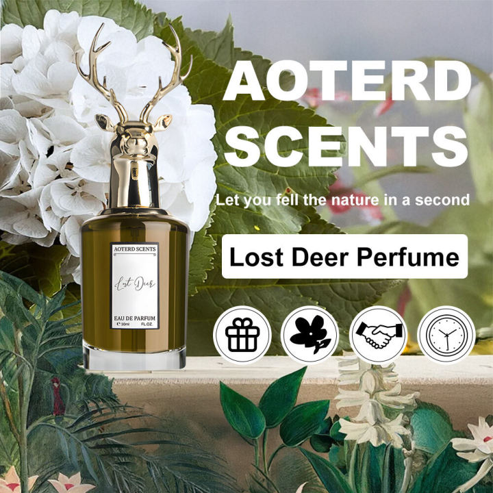 AOTERD SCENTS 30ML Lost Deer Perfume Long Lasting Scent Unisex Night