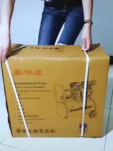 50L/2200W Oil Free Air Compressor Silent Type Oil Less Heavy duty professional power tools air pump 2 In 1 Air