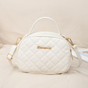 Spring Summer New Diamond Pattern Mini Handbag Womens Mobile Phone Bag Single Shoulder Crossbody Small Square Bag Trendy