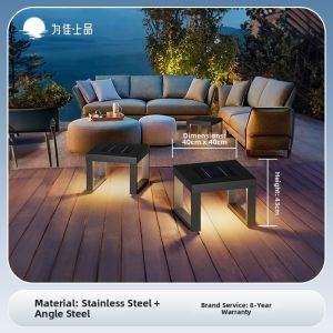 VINCAN | Outdoor Waterproof Solar Garden Light Chair