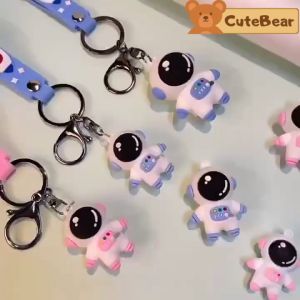 Móc khóa thú bông móc khóa phi hành gia cá tính siêu ngầu dùng treo balo túi xách treo móc khóa CB14