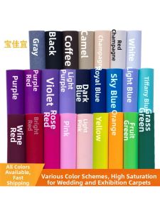 Disposable Colorful Carpet for Theme Wedding