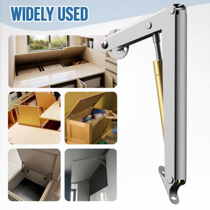 2 Pack 6KG-20KG Lid Support Hinge,Lid Stay with Soft Close,Heavy Duty ...