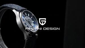PAGANI DESIGN New 40mm Mens Automatic Mechanical Watches NH35A Luxury Sapphire Stainless Steel 10Bar Clock Reloj Hombre New