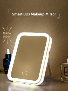 BAKULI | LED Lighted Portable Desk Mirror