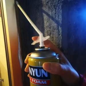 30pcs Disposable Polyurethane Spray Foam Tubes Nozzle Foam Spray Nozzle Filling Sealant Foam Glue