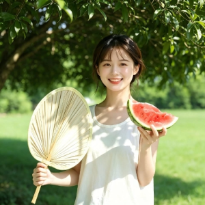 Hand Woven Palm Leaf Fan Portable Practical for Summer Wedding Party Home Decoration