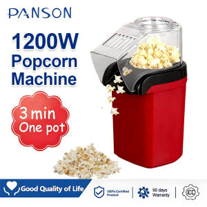 Popcorn Maker 1200W Electric Machine Portable Household Blowing Popper Mesin Buat Popcorn