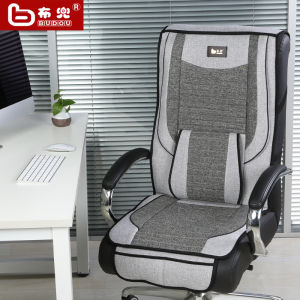 Áo Ghế Văn Phòng Vải Lanh Kết Hợp Lưng Ghế Máy Tính Bùi Phụt Ghế Đệm Mùa Hè Thoải Mái Mềm Mại Thoáng Khí Dễ Giặt