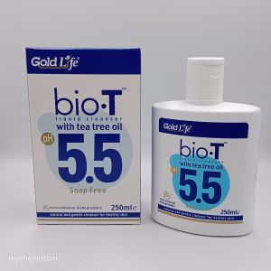 Goldlife Bio T Liquid Cleanser with Tea Tree Oil 250ml EXP 1/28