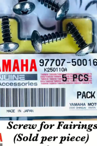 SCREW FOR YAMAHA FAIRINGS | YAMAHA GENUINE PARTS | SOLD PER PIECE | 97707-50016