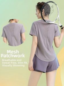BAISILING | Lightweight Breathable Quick Dry Yoga Shirt