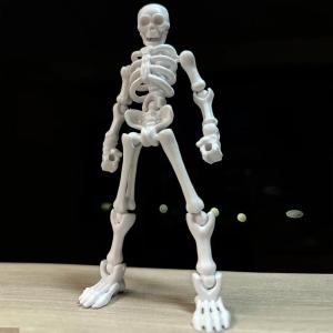 13cm Halloween Human Shape SkeletonPosable SkeletonHuman Shape BonesHalloween Herror DecorationsHaunted House Horror Props