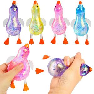 1pc Maltose Duck Pinch and Stress Relief Toy Slow Rebound Syrup Ball for Childrens Stress Relief Toys