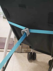 Baby Trolley Backrest Adjusting Belt Nylon Thickened Buckle Stepless Umbrella Car Accessories Neutral Safety Belt Non Slip