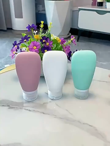 SG Stock 3/6pcs Travel Size Lotion Squeeze Tube Shampoo Liquid Container Leak Proof Refillable Bottle 60ml