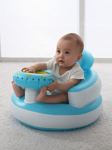Inflatable Baby Sitter เก้าอี้สําหรับทารกและทารก Anti-Fall การฝึกอบรมของเล่นสําหรับทารกแรกเกิดการเรียนรู้นั่ง Pad