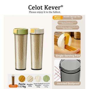 Sealed Food-Grade Plastic Noodle Storage Box