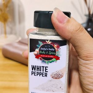 White Pepper 120g in Shaker Bottle: A Guide to Jinkys Daily Herbs & Spices