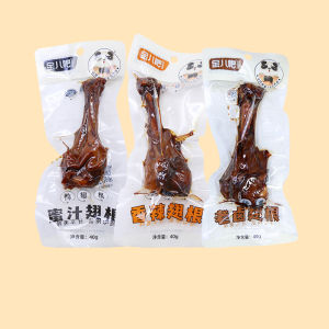 Spicy Braised Duck Leg Snacks Vacuum Packaged Five Spice Whole Box Ready to Eat Golden Eight Bar Snack from Jiangsu Province