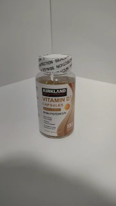 Vitamin D3 Capsules 5000 IU Promotes calcium absorption and enhances bone strength 100 Capsules