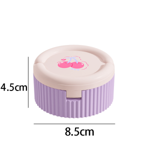 Portable Folding Water Cup Medicine Box Built-In Cup Durable Storage Organizer for Home And Travel Viaback Brand