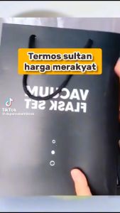 TERMOS SULTAN VACUM FLASK SET TUMBLER SULTAN GIFT PLUS CANGKIR PREMIUM 500 ML