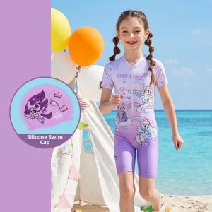 ZOKE | Quick-drying UV Protection Girls One-piece Swimsuit