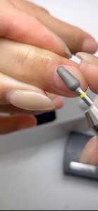 Russian Nail Drill Head Peanut shape Karbida Poket Buang Kutikula Cuticle Gel Remover code N 磨头美甲处理花生泥宝俄式金刚砂口袋打磨