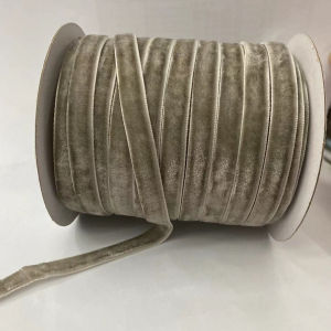Ruộng Băng Nhung Màu Sắc 1CM 50 Thước/cuộn Dùng Làm Đồ Thủ Công DIY Gói Quà Ngày Lễ Nơ Trang Trí Quần Áo Giáng Sinh Phụ Kiện Polyester