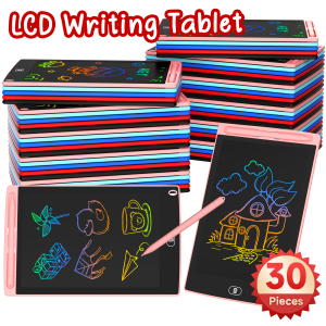 30pcs of 8.5 Inch LCD Drawing Tablets Magic Chalkboard Art Tools Painting Learning & Educational Toys Gifts for Kids