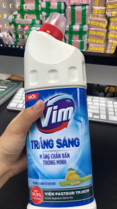 Tẩy bồn cầu nhà tắm Vim đóng chai các loại - VIM164 CHANH SẢ 870ml