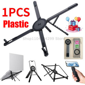 Adjustable Foldable Laptop Stand Holder Cell Phone Portable ABS Plastic Notebook Holder Desktop Riser for MacBook IPad Tablet