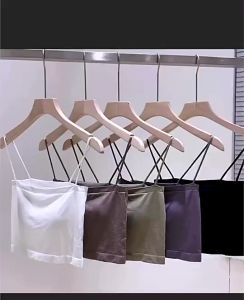 Áo Bra Nữ 2 Dây Mảnh Dáng Lửng Có Đệm Ngực Trend Mới Nhất 1011