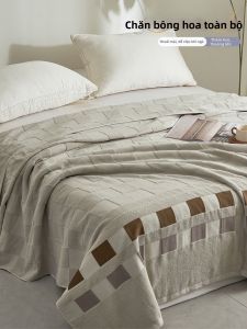 BEIPIN | Chăn Bông 100% Cotton Cổ Điển cho Mùa Hè và Sử Dụng Máy Lạnh
