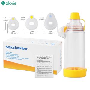 Automizer Spacer Mist Storage Compressor Nebulizer Tank Aerochamber with Mask Cup for Pet Adults Children Asthma Inhale Chamber
