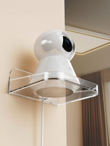 MEIZHUFU | Wall Mount Bracket for Surveillance Camera Router Stand Set-top Box Shelf No Drilling Required