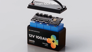 SAMPAGPOWER LiFePo4 Battery 12V 100AH Lithium Battery Solar Battery 12V built in 100A BMS 4P4S Deep Cycles Grade A+ Solar Battery Solaranlage RV gentai power