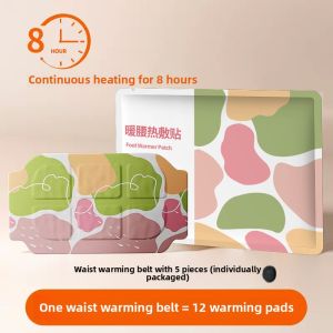 Warm Waist And Knee Protector Steam Heat Therapy Pain Relief Menstrual Cramps Heating Pad Neck Shoulder Warmth Baby Cold Palace