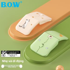 B.O.W | Bàn phím di động Bluetooth BOW MB066L có thể gập lại cho iPad Tablet Huawei Xiaomi Mobile Office Mouse Thiết bị kết nối không dây