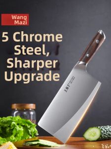 WANGMAZI | Sharp Multipurpose Cleaver Knife for Chef and Home Use