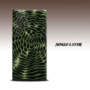 Luminous Wood Grain For Samsung Galaxy S26 S25 S24 A56 A36 Dual Layer Luxury Fashion Full Lens Protective Case