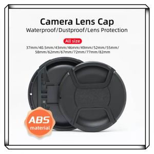 Camera Lens Cap Dustproof Cover 37mm 40.5mm 43mm 46mm 49mm 52mm 55mm 58mm 62mm 67mm 77mm 82mm for Canon Nikon Sony Accessories