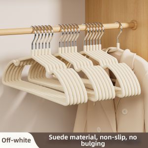 XUANG | Anti-scratch Non-slip Bulge-free Thickened Flannel Clothes Hanger