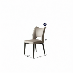 Pashaman | Modern PU Leather Dining Chair