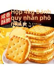 Bánh Quy Giòn Có Nhân Phô Mai