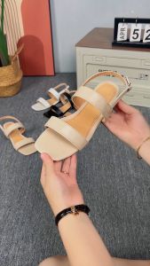 TOONICE 1/2 Inch New Korean Fashion Thick-Soled High-Heeled Shoes: Elegant Women's Ankle Sandals