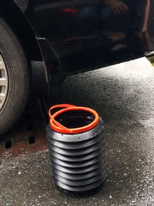 4L Multi-function Auto Car Foldable Storage Bucket Trash Bin Organizer Car Trash Can Water Bucket Fishing Bucket