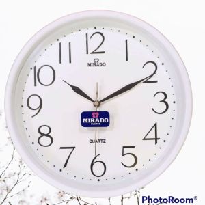Jam dinding mirado minimalis klasik 30cm Mesin seiko sweep